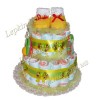 Торт 2х. этажный "Золотой сон" 