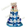 Торт из памперсов 3х. этажный "Мишаня"
