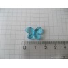 Бабочка 1,5 см, голубая